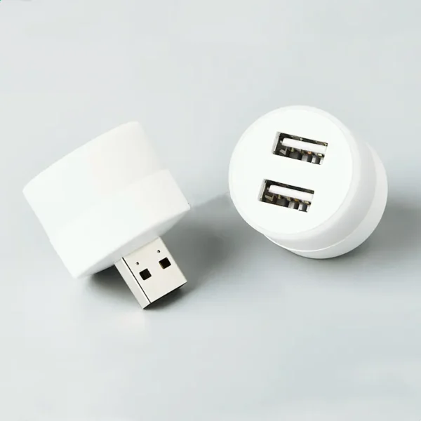 Usb Hub 2Ports with LED Lighting - Image 2